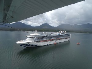 Grand Princess from Air 5736